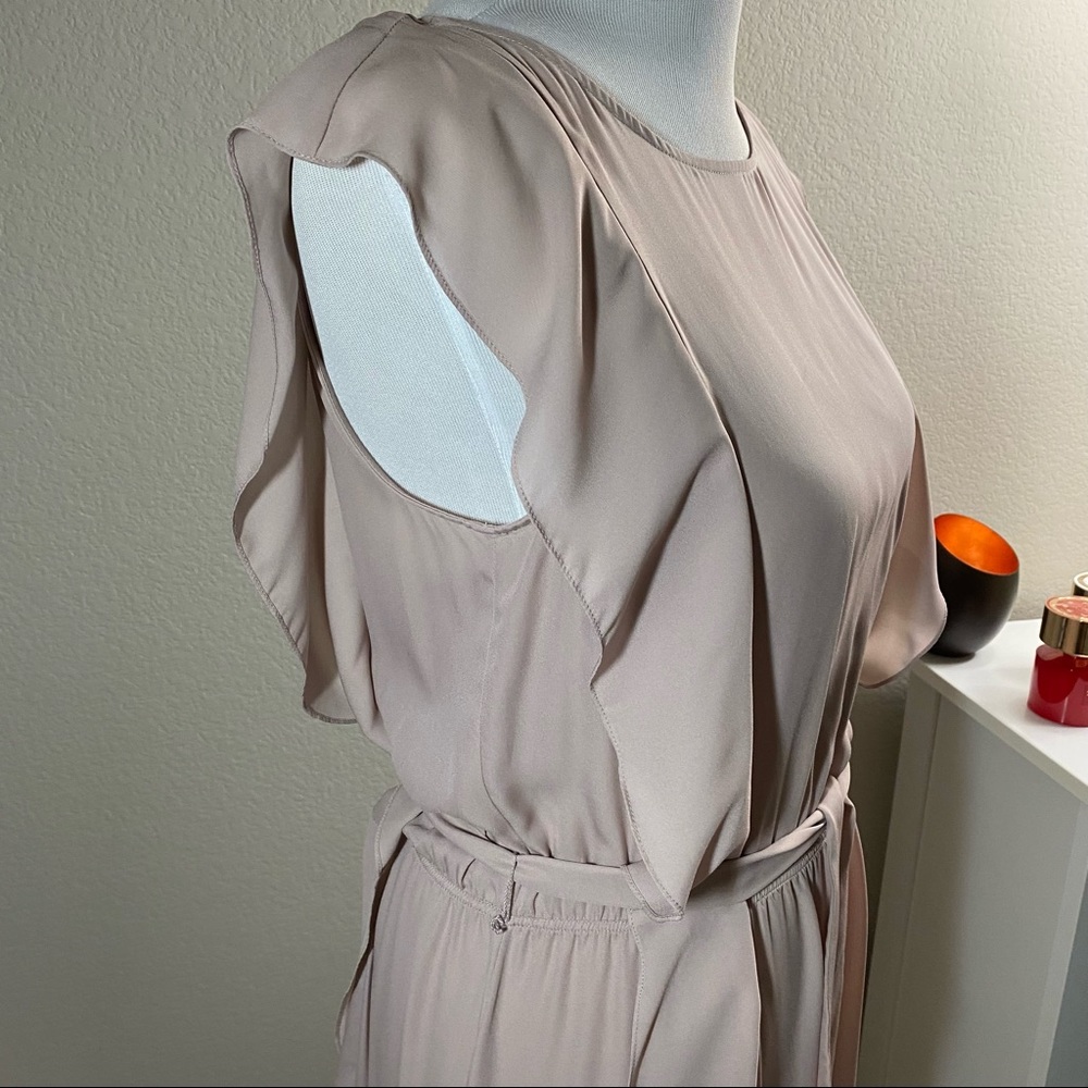 BCBGMaxazria Kollin Mauve Rose Maxi Dress Sz S - Picture 12 of 16